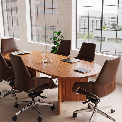 Impulse Arrowhead Leg Boardroom Table