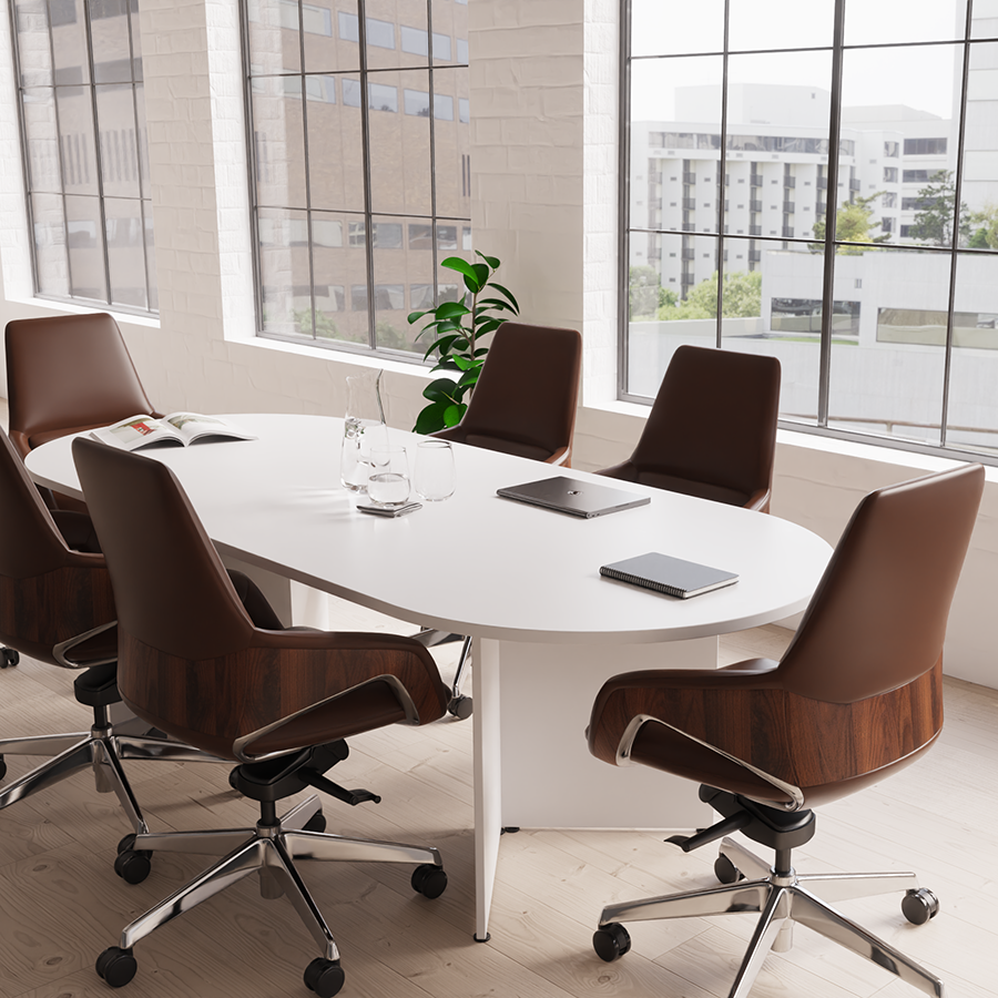 Impulse Arrowhead Leg Boardroom Table
