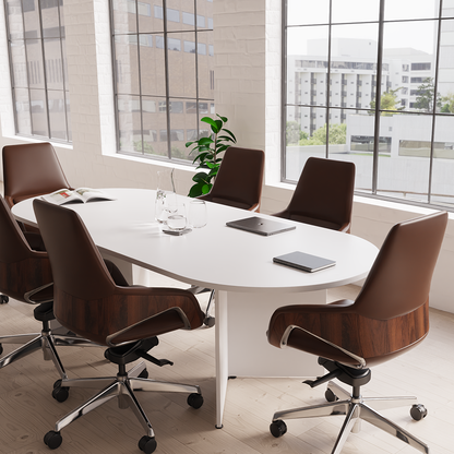 Impulse Arrowhead Leg Boardroom Table