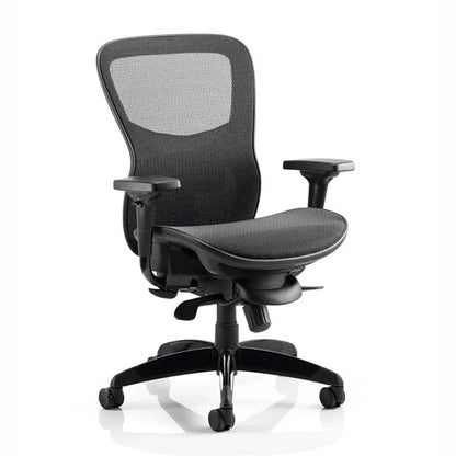 Stealth Shadow High Mesh Back Ergonomic Posture Chair with Arms