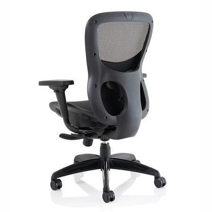 Stealth Shadow High Mesh Back Ergonomic Posture Chair with Arms
