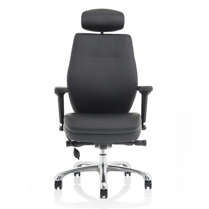 Domino High Back Black Ergonomic Posture Chair