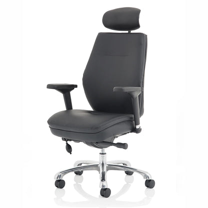 Domino High Back Black Ergonomic Posture Chair