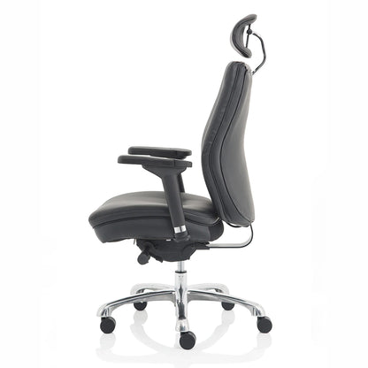 Domino High Back Black Ergonomic Posture Chair