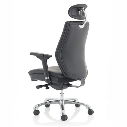 Domino High Back Black Ergonomic Posture Chair