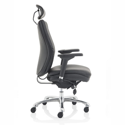 Domino High Back Black Ergonomic Posture Chair