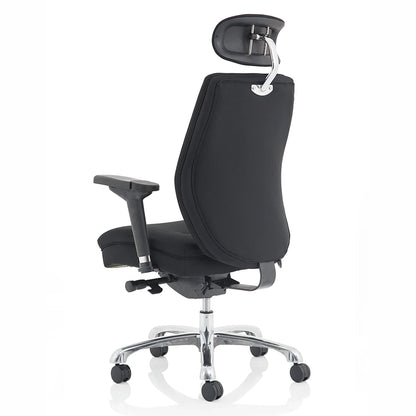 Domino High Back Black Ergonomic Posture Chair