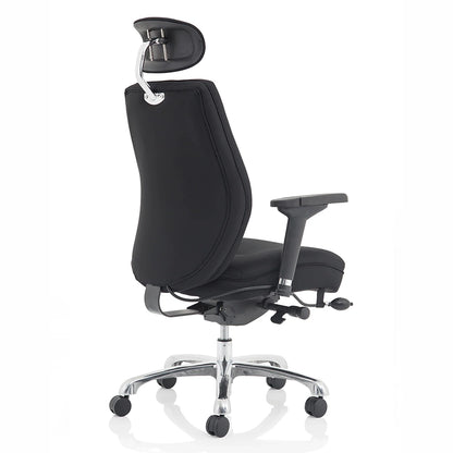 Domino High Back Black Ergonomic Posture Chair