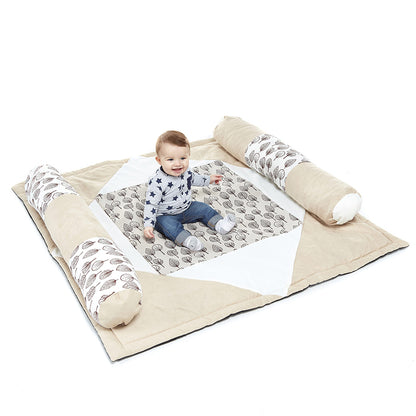 Natural Mat and Bolsters