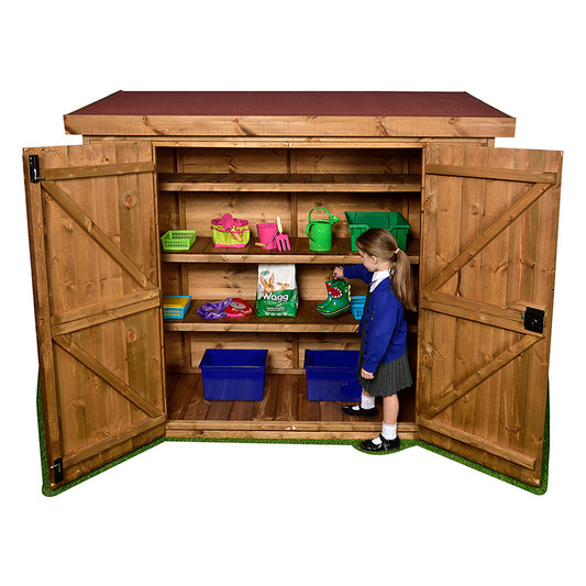 Narrow Storage Shed