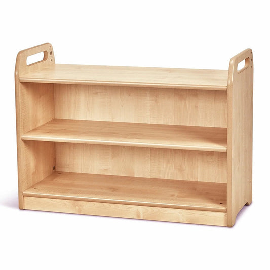 Shelf Unit with Display & Mirror Back - Static or Mobile