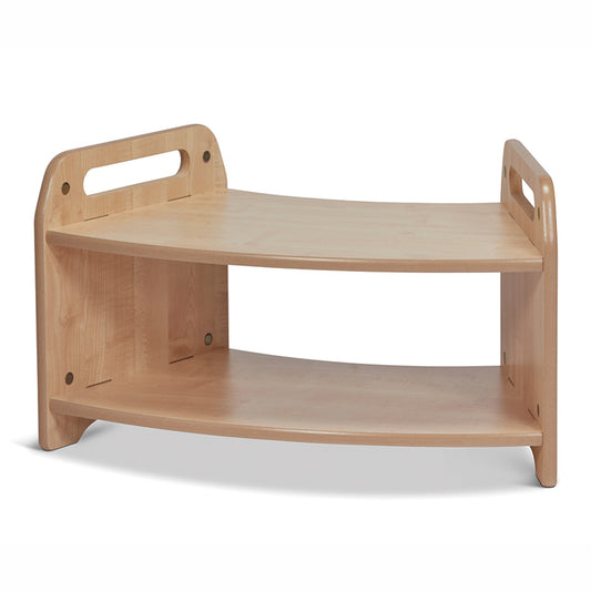 Low 45° Open Sweep Shelving Unit (W750mm)