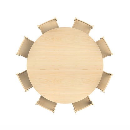 Large Circular Table Height Adjustable (Dia.1200mm)