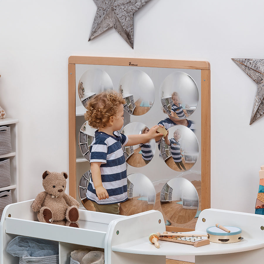 Sensory Wall Domed Mirror