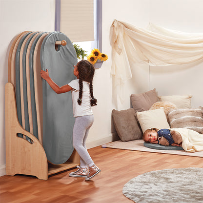 Slumberstore Freestanding Unit with Grey/Cream Mats