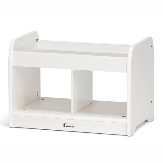 Bambino White Compact Low Mirror Play Unit