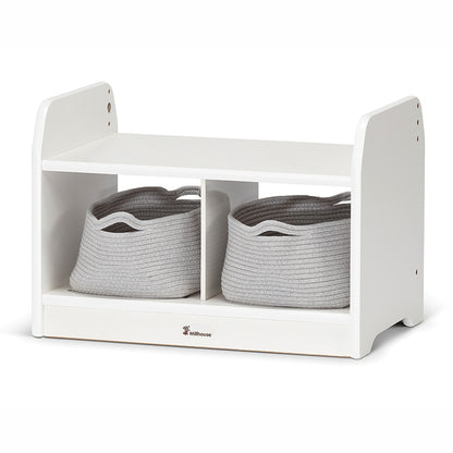 Bambino White Compact Low Storage Unit