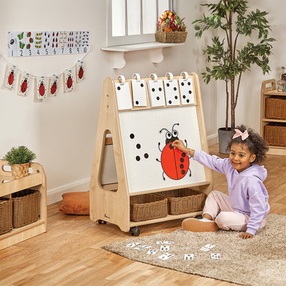 Mobile Double Sided Number Station