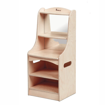 Natural Kitchen Set of 4 - Cooker, Sink, Washer, Storage Dresser (H550mm)