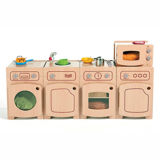 Stamford Kitchen Set (Microwave, Sink, Fridge, Washer & Cooker)