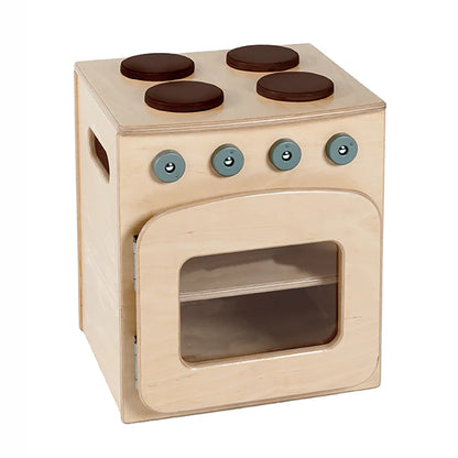 Natural Kitchen Set of 4 - Cooker, Sink, Washer, Storage Dresser (H400mm)