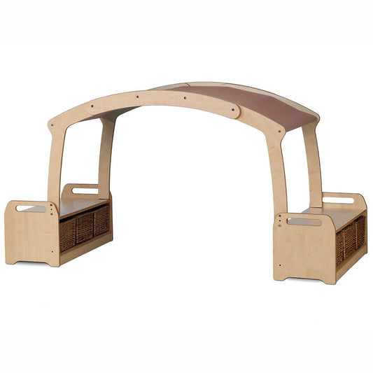 Tall Den Cave Set with Clear Tubs or Baskets