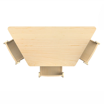 Trapezoid Table Height Adjustable (W1120mm)