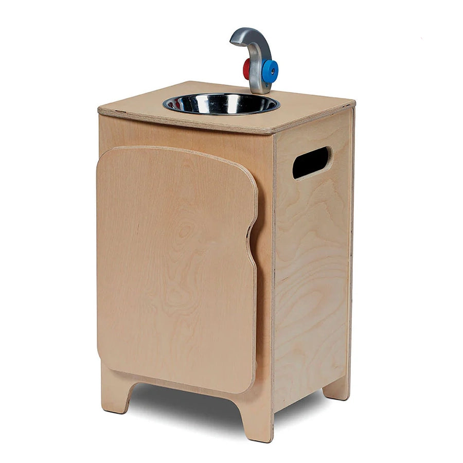 Natural Kitchen Set of 4 - Cooker, Sink, Washer, Storage Dresser (H550mm)