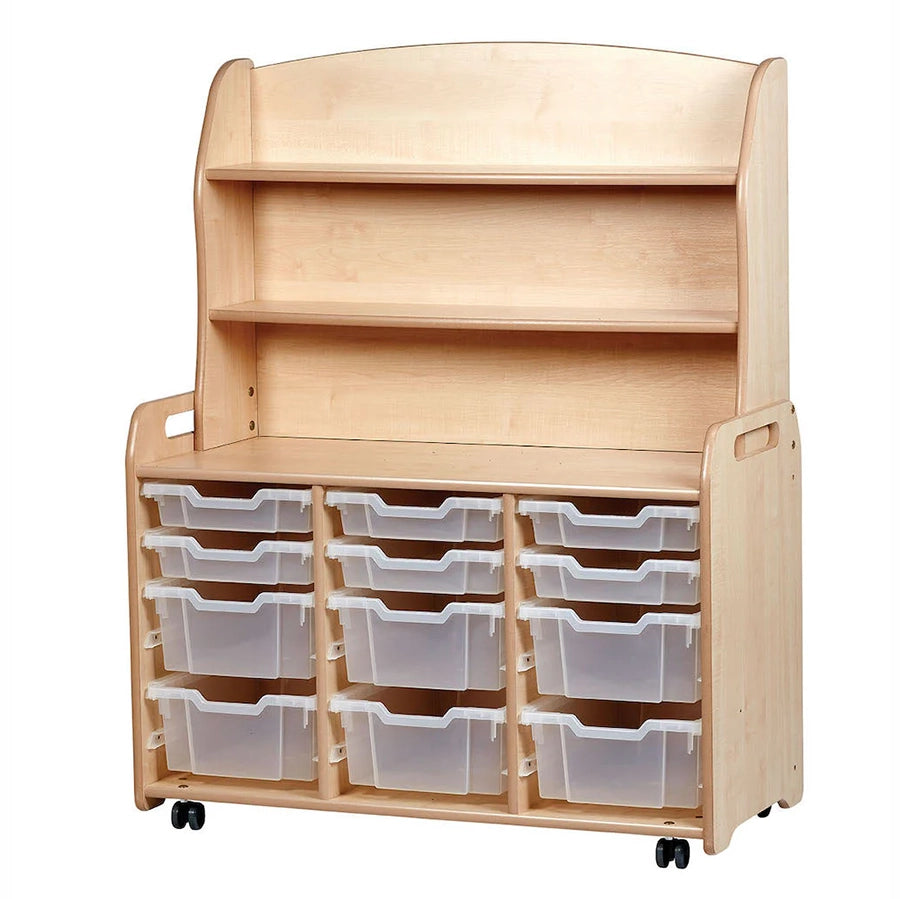 Triple Column H730mm Unit with Welsh Dresser Add-on and Various Tray Options