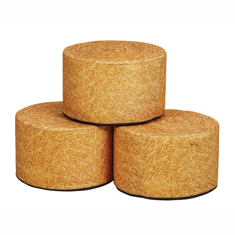 Round Hay Bale Seat (set of 3)