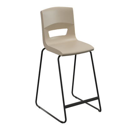 Postura+ High Back Stool - Naturals