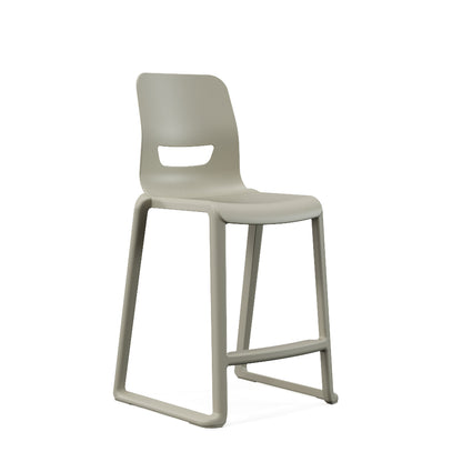 Postura+ One Piece High Back Stool