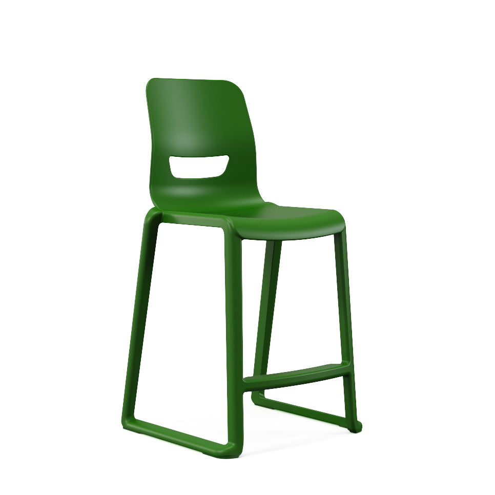 Postura+ One Piece High Back Stool