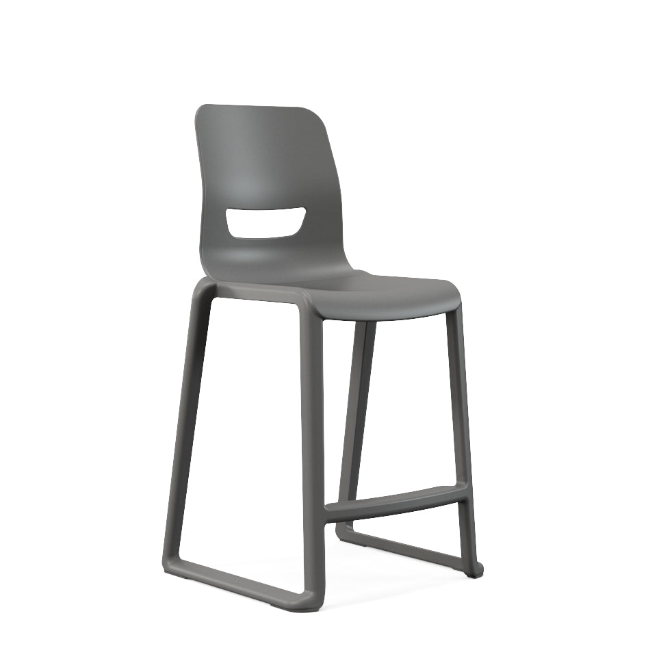 Postura+ One Piece High Back Stool