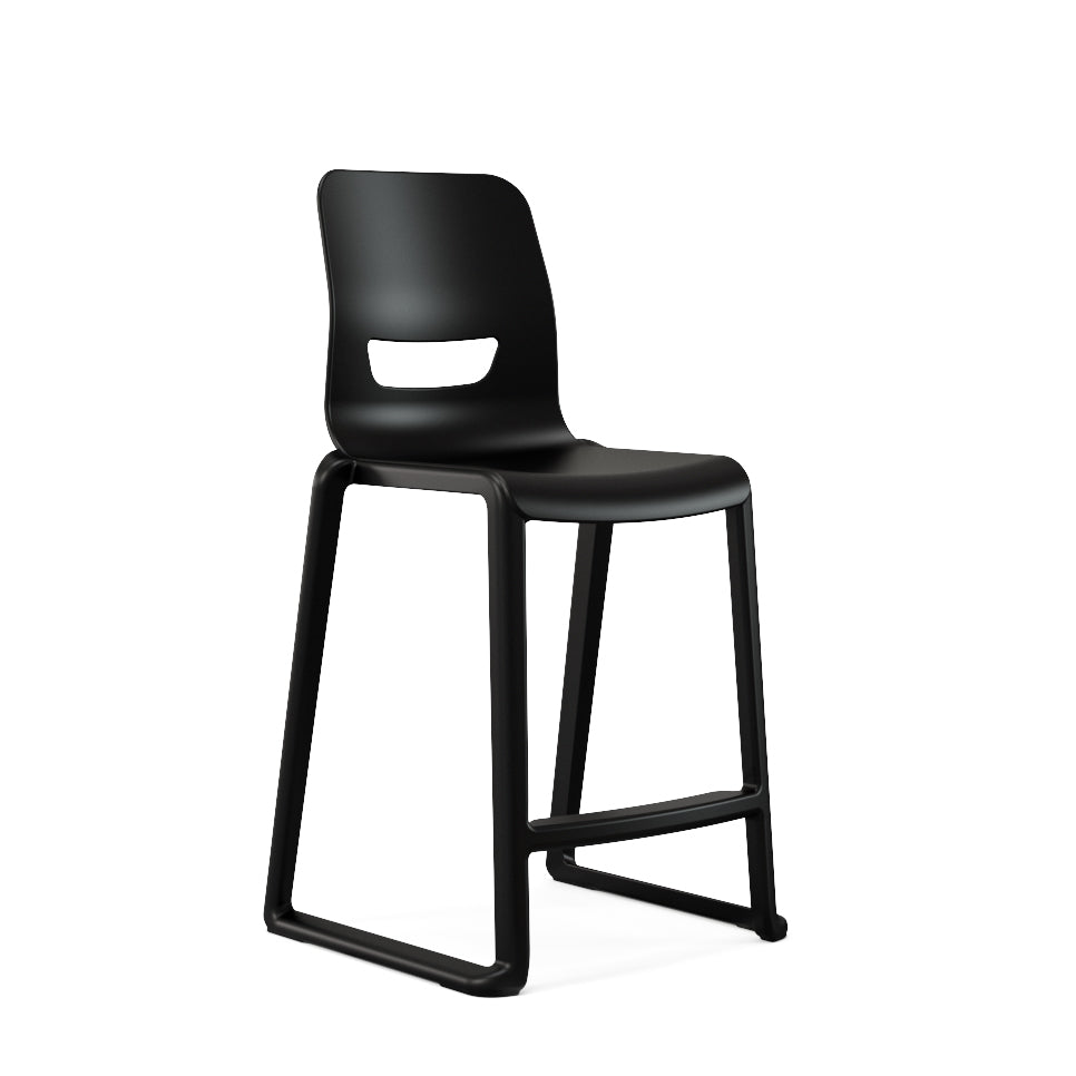 Postura+ One Piece High Back Stool
