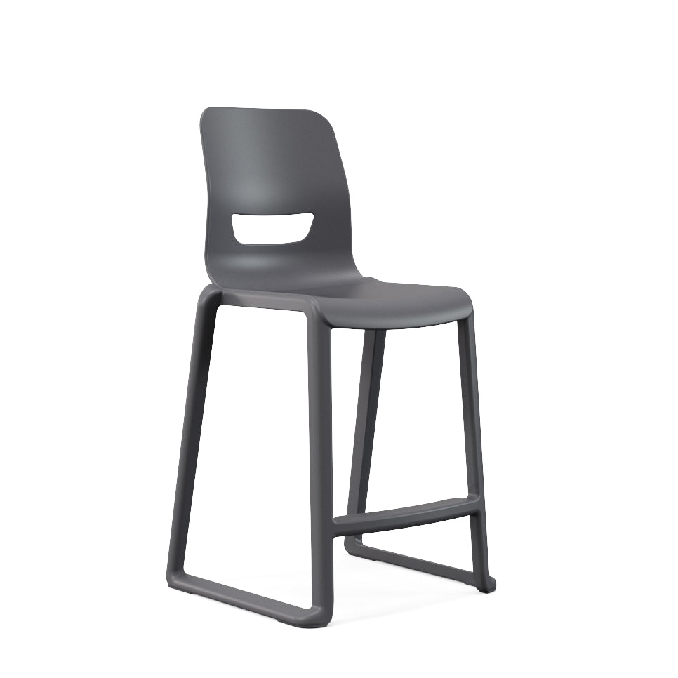Postura+ One Piece High Back Stool