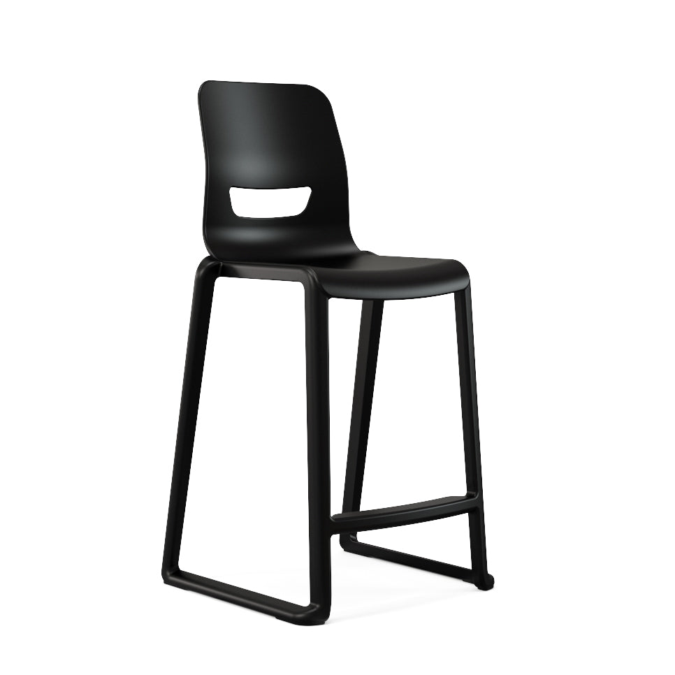 Postura+ One Piece High Back Stool