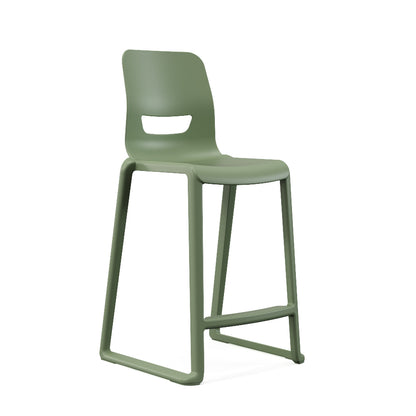 Postura+ One Piece High Back Stool