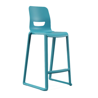 Postura+ One Piece High Back Stool