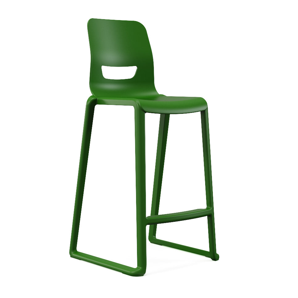 Postura+ One Piece High Back Stool