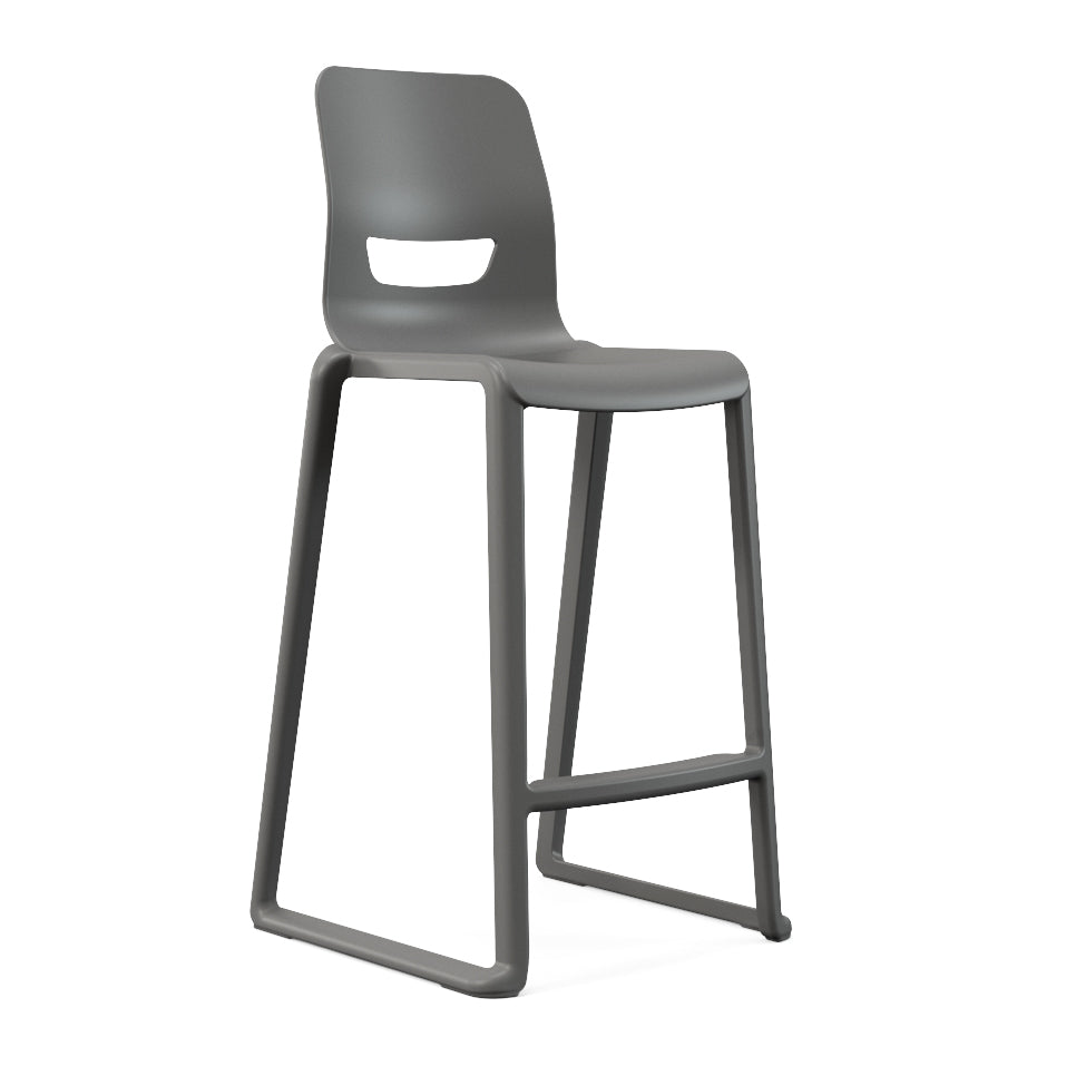 Postura+ One Piece High Back Stool