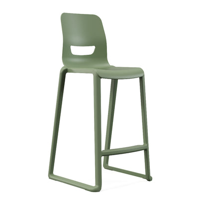Postura+ One Piece High Back Stool