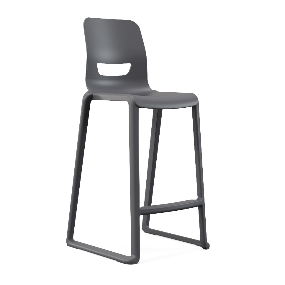 Postura+ One Piece High Back Stool
