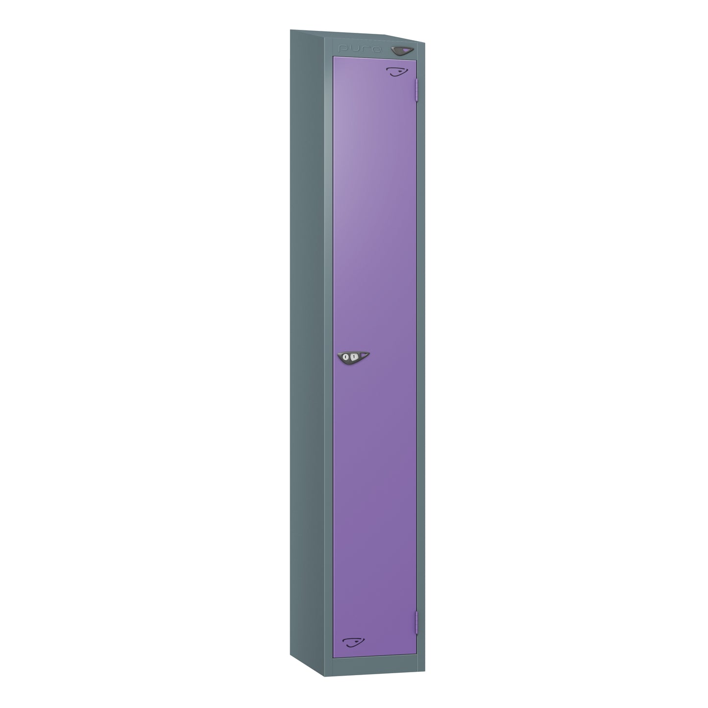 Pure Prime 1 Door Sloping Top Locker H1950/1800xW300xD380mm