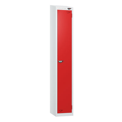 Pure Prime 1 Door Sloping Top Locker H1950/1800xW300xD380mm