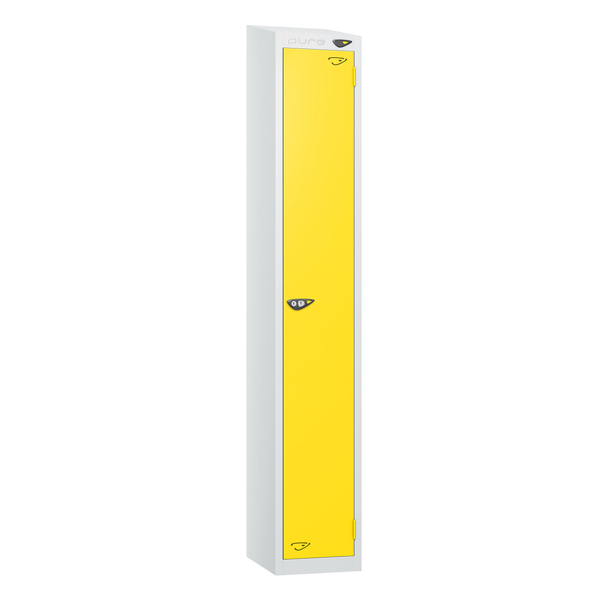 Pure Prime 1 Door Sloping Top Locker H1950/1800xW300xD380mm