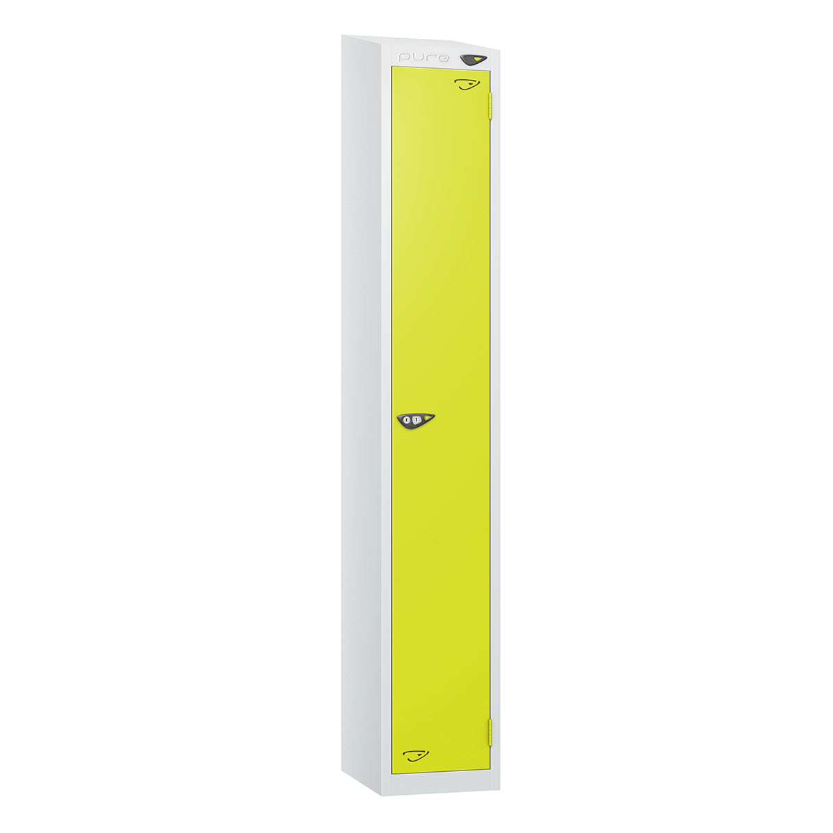 Pure Prime 1 Door Sloping Top Locker H1950/1800xW300xD380mm