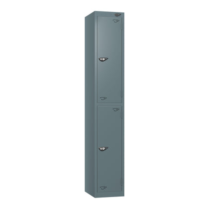 Pure Prime 2 Door Sloping Top Locker H1950/1800xW300xD380mm