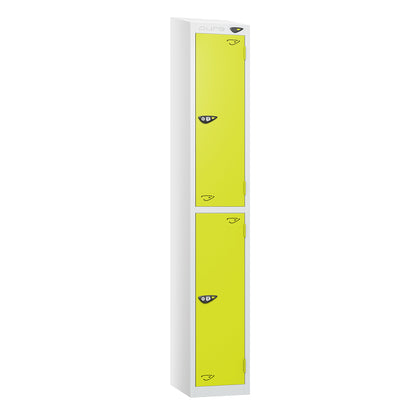 Pure Prime 2 Door Sloping Top Locker H1800xW300xD380mm