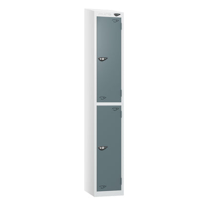 Pure Prime 2 Door Sloping Top Locker H1950/1800xW300xD380mm